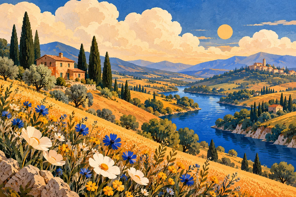 Landscapes and Illustration